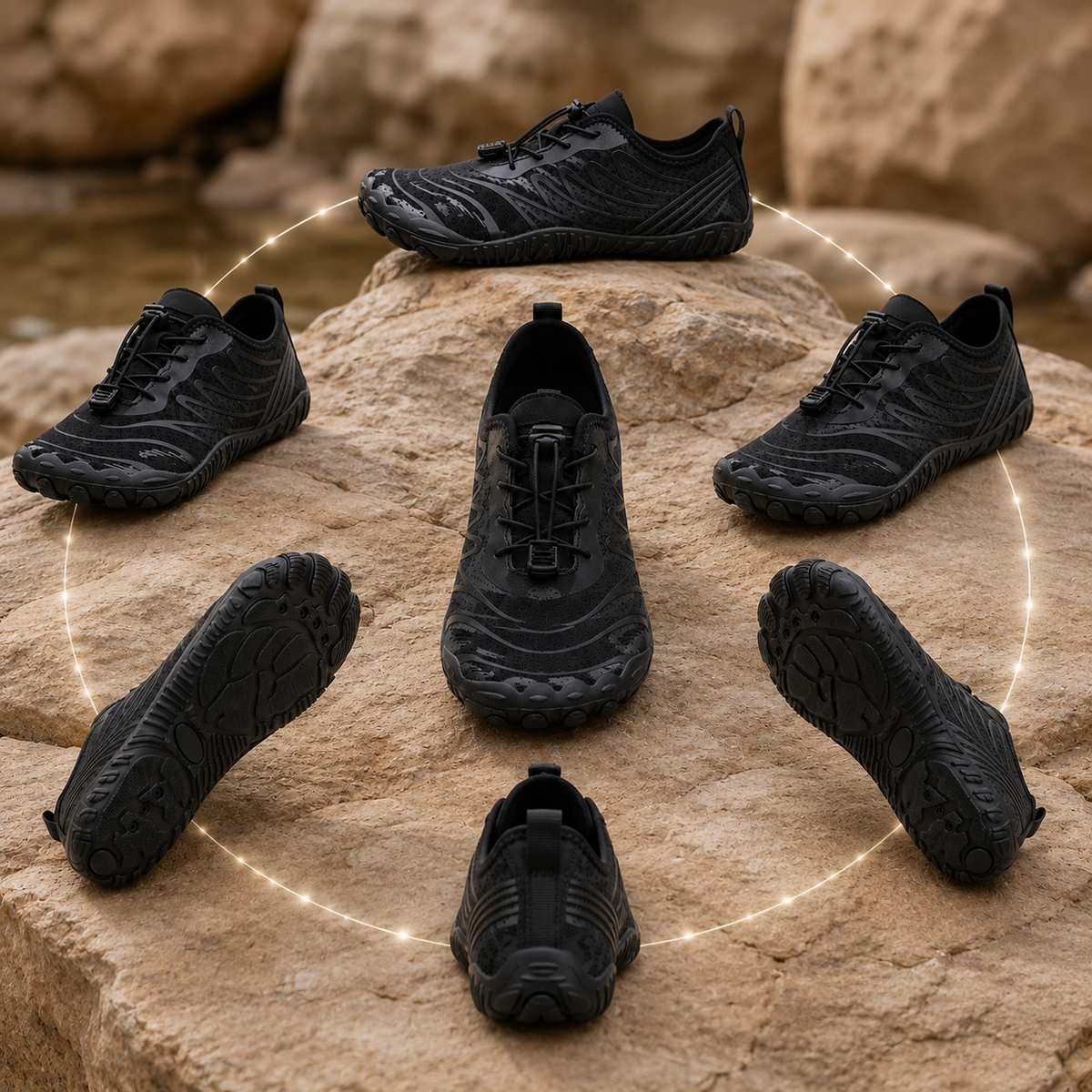 SteppX Hydro — Barefoot Water & Trail Shoes (Unisex)