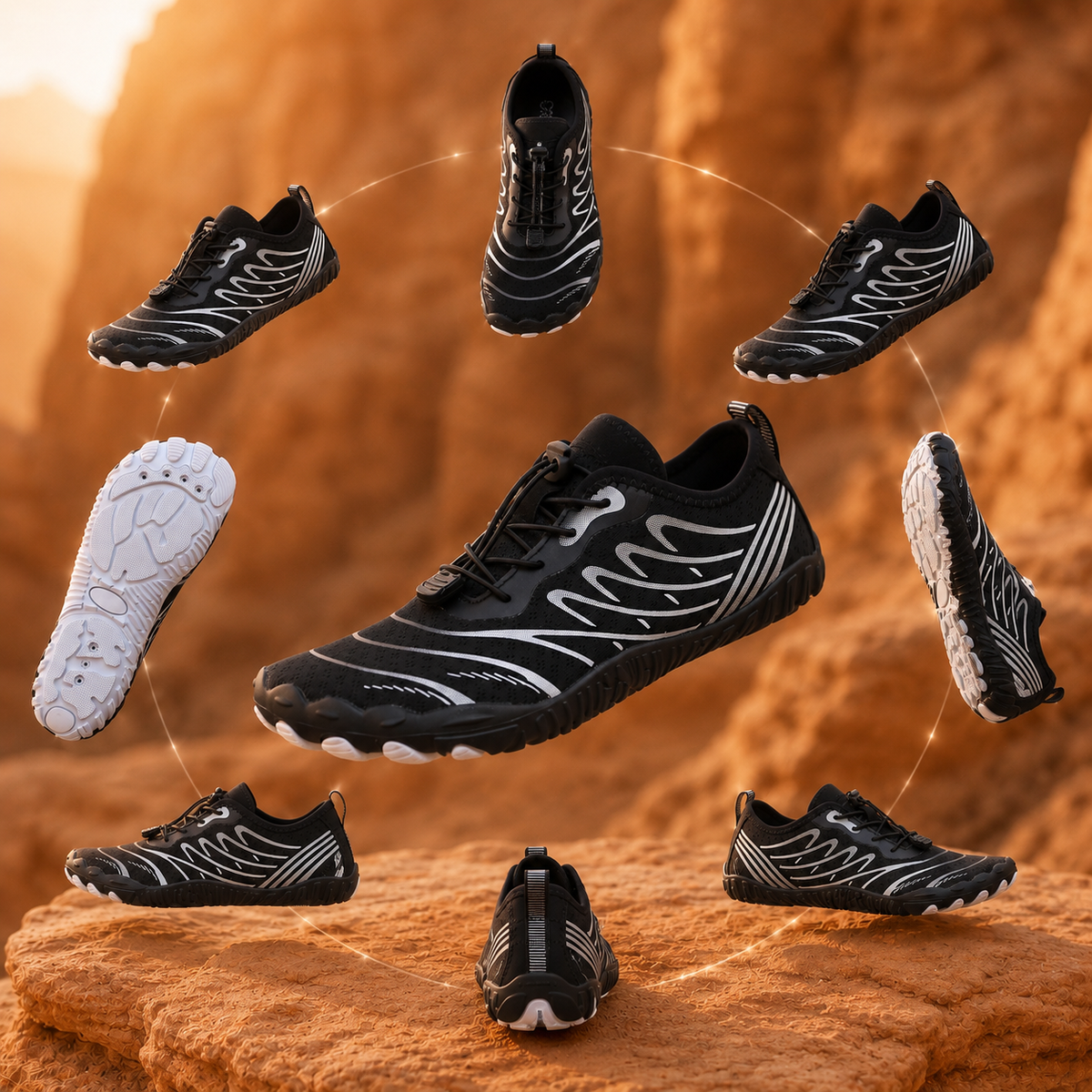 SteppX Hydro — Barefoot Water & Trail Shoes (Unisex)