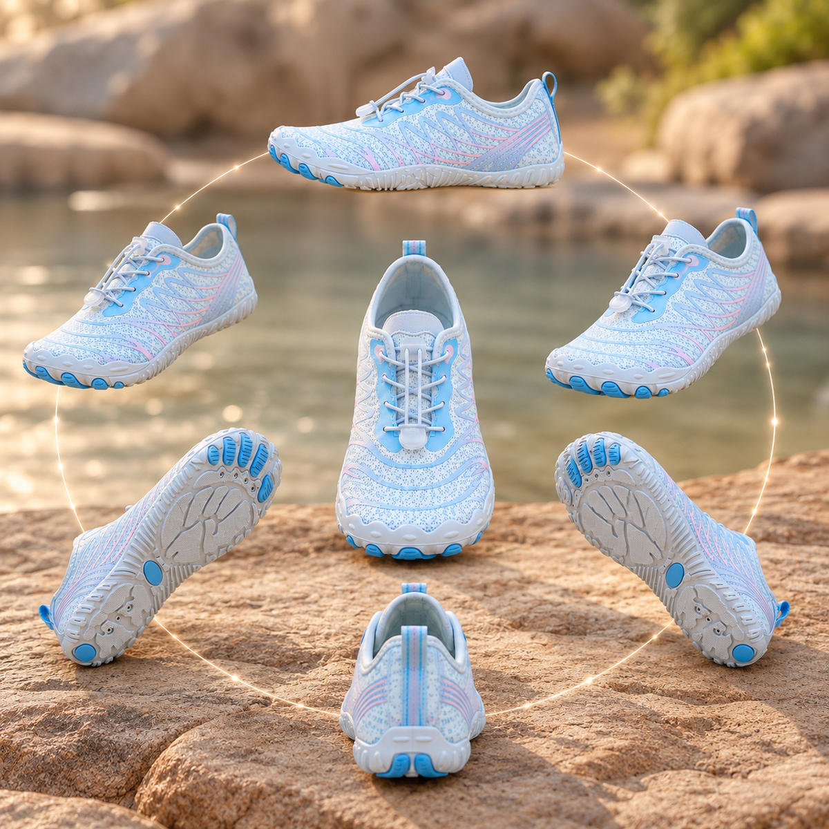 SteppX Hydro — Barefoot Water & Trail Shoes (Unisex)